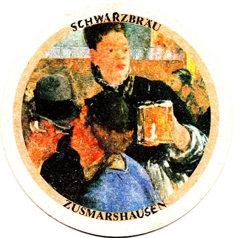 zusmarshausen a-by schwarz der II 3a (rund215-kellnerin mit bier)